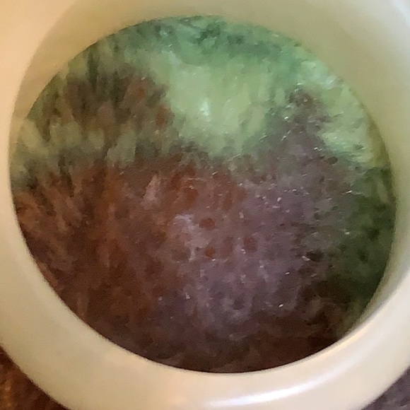 Vintage Green Jade Craved Ring. - Picture 3 of 3